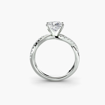 Solitaire with Pavé 7