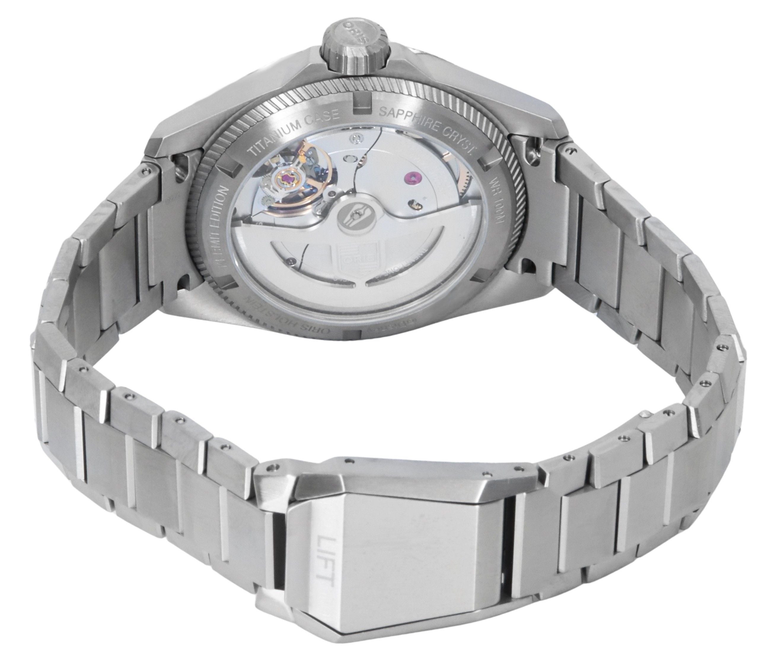 Oris ProPilot X Kermit Edition Titanium Green Dial Automatic 01-400-7778-7157-Set 100M Men's Watch