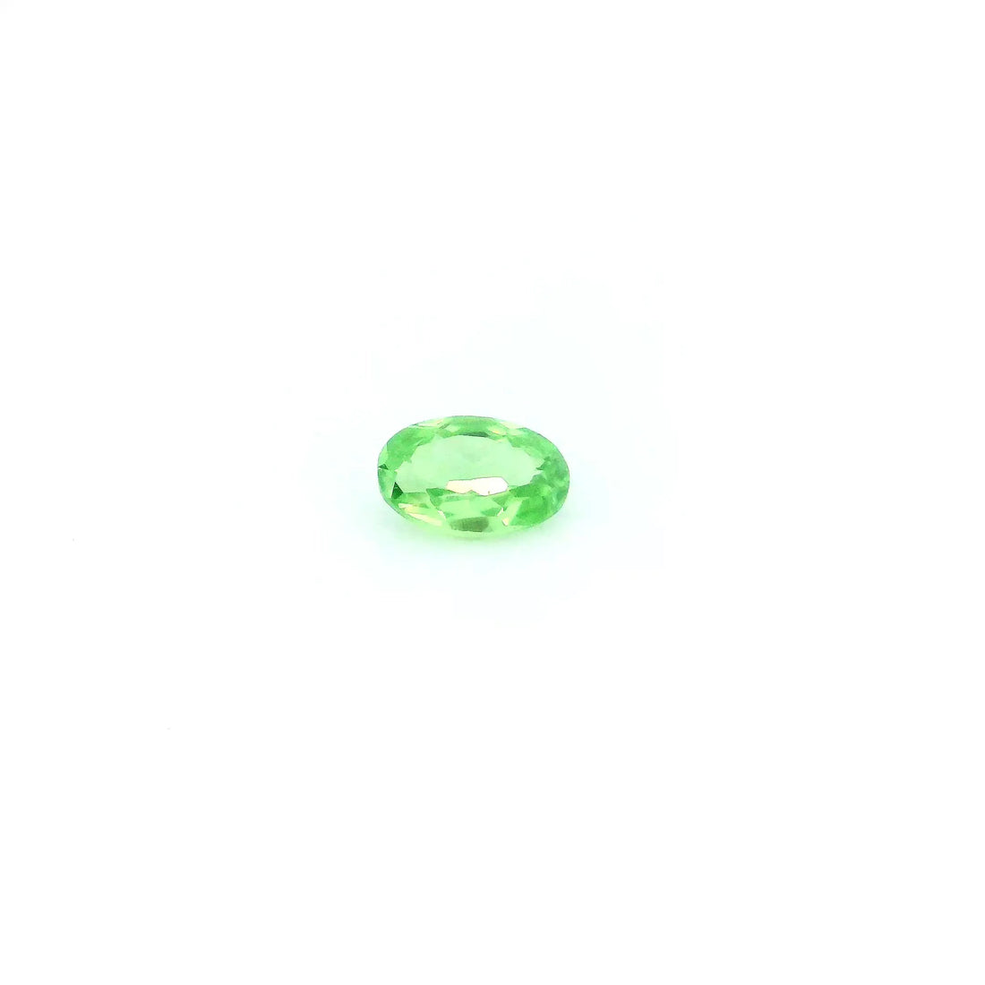 0.30ct Oval Natural Garnet (Colour Green, Clarity Slightly Included, Cut Faceted) - Prestige Stones