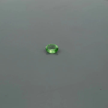 0.36ct Oval Natural Garnet (Colour Green, Clarity Slightly Included, Cut Faceted) - Prestige Stones