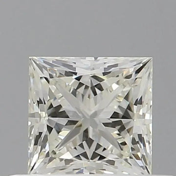 0.50ct Princess Natural Diamond (Colour J, Clarity VVS1, GIA Certified) - Prestige Stones