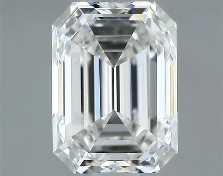 0.70ct Emerald Natural Diamond (Colour F, Clarity VS2, GIA Certified) - Prestige Stones