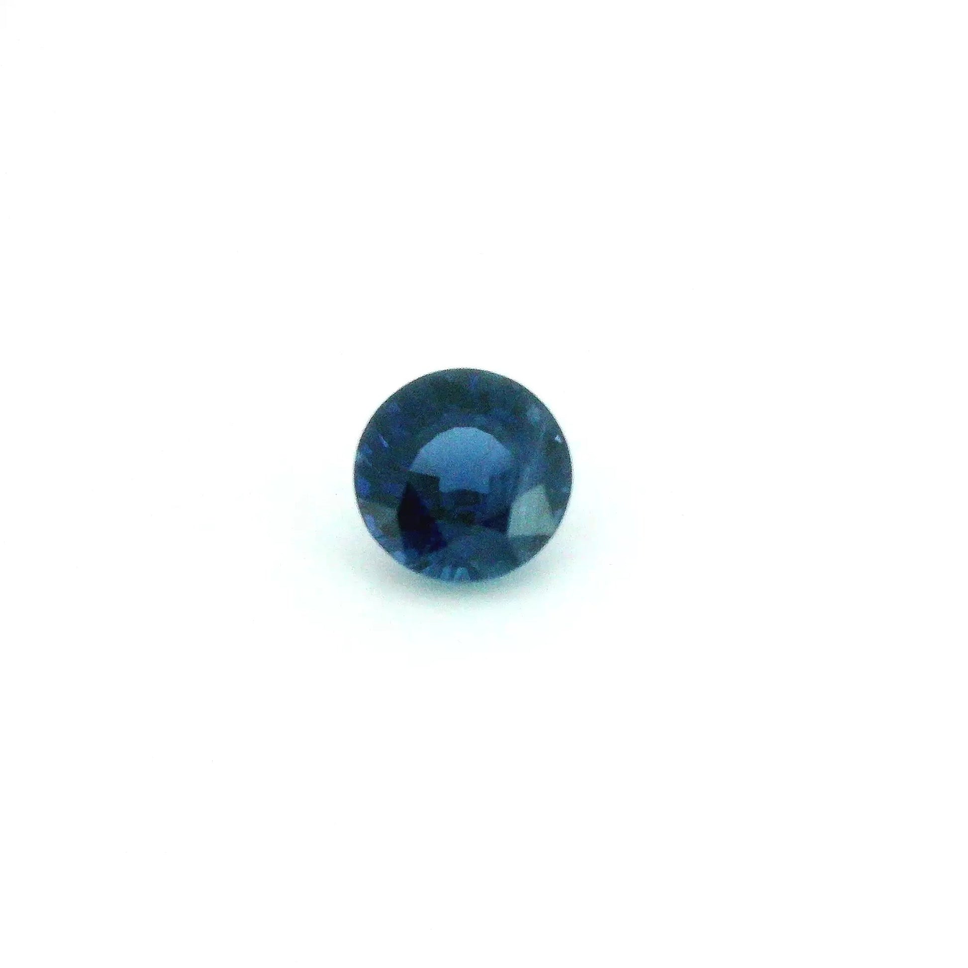 1.05ct Round Natural Sapphire (Colour Blue, Clarity Slightly Included, Cut Faceted) - Prestige Stones
