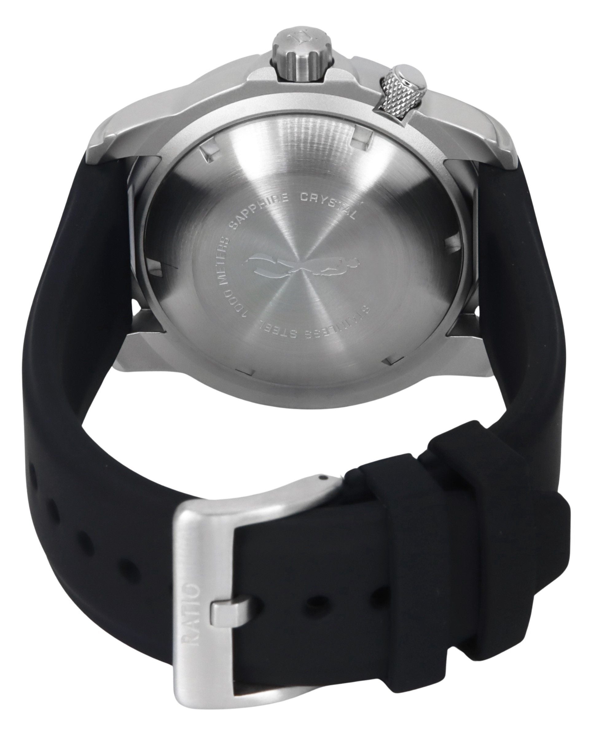 Ratio FreeDiver Version 02 Helium Safe 1000M Sapphire Automatic Red Dial 1068HA90-34VA-RED-V02 Men's Watch