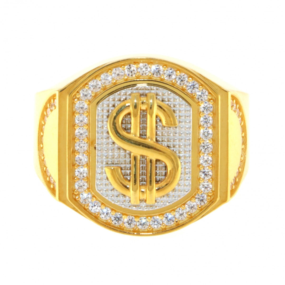 22carat Gold Dollar Ring - A116056