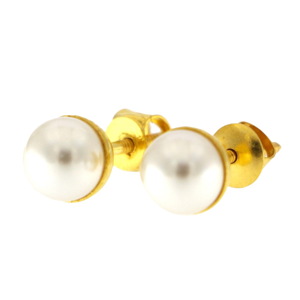 22carat Gold Stud Earrings - A116965