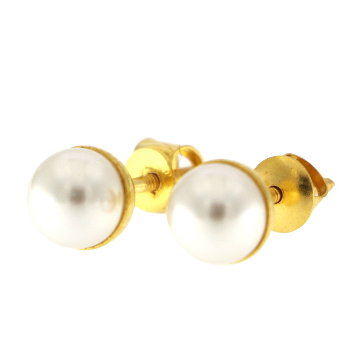 22carat Gold Stud Earrings - A116974