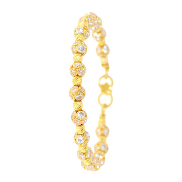 22carat Gold Kids Bangle (Single) - A117024