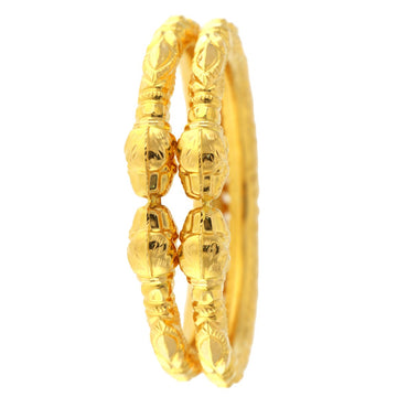 22ct Gold Bangles/Karas (Pair) - A117061