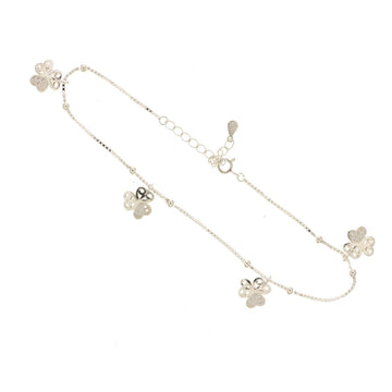 925 Sterling Silver Charms Anklet (Single) - A117261