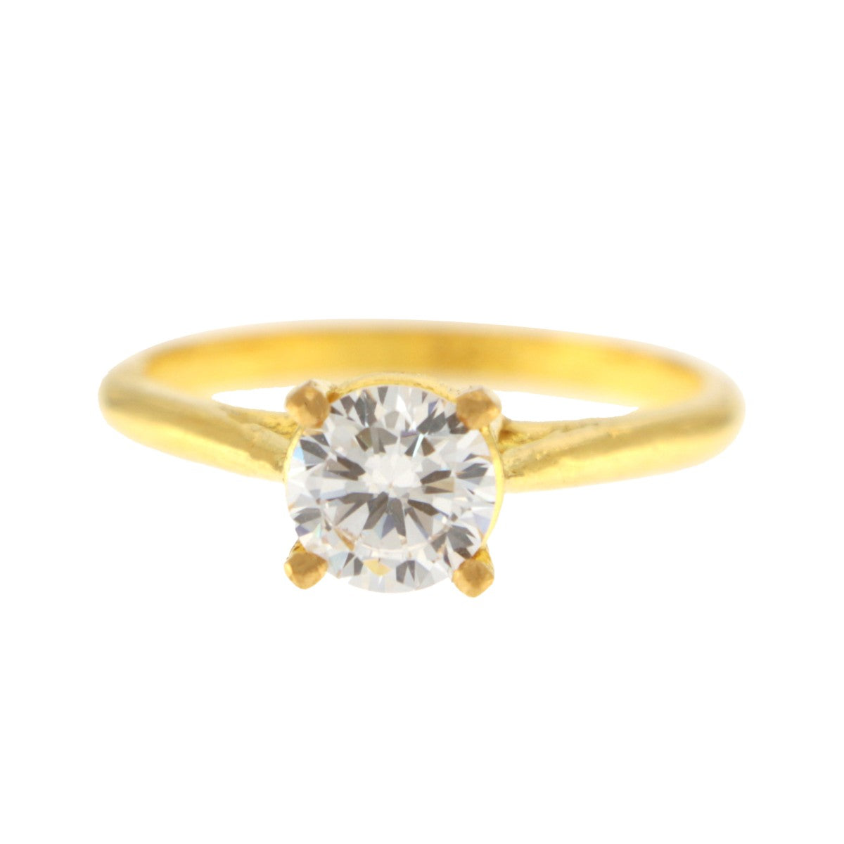 22ct Gold Solitaire Ring | 4.36g - A117465