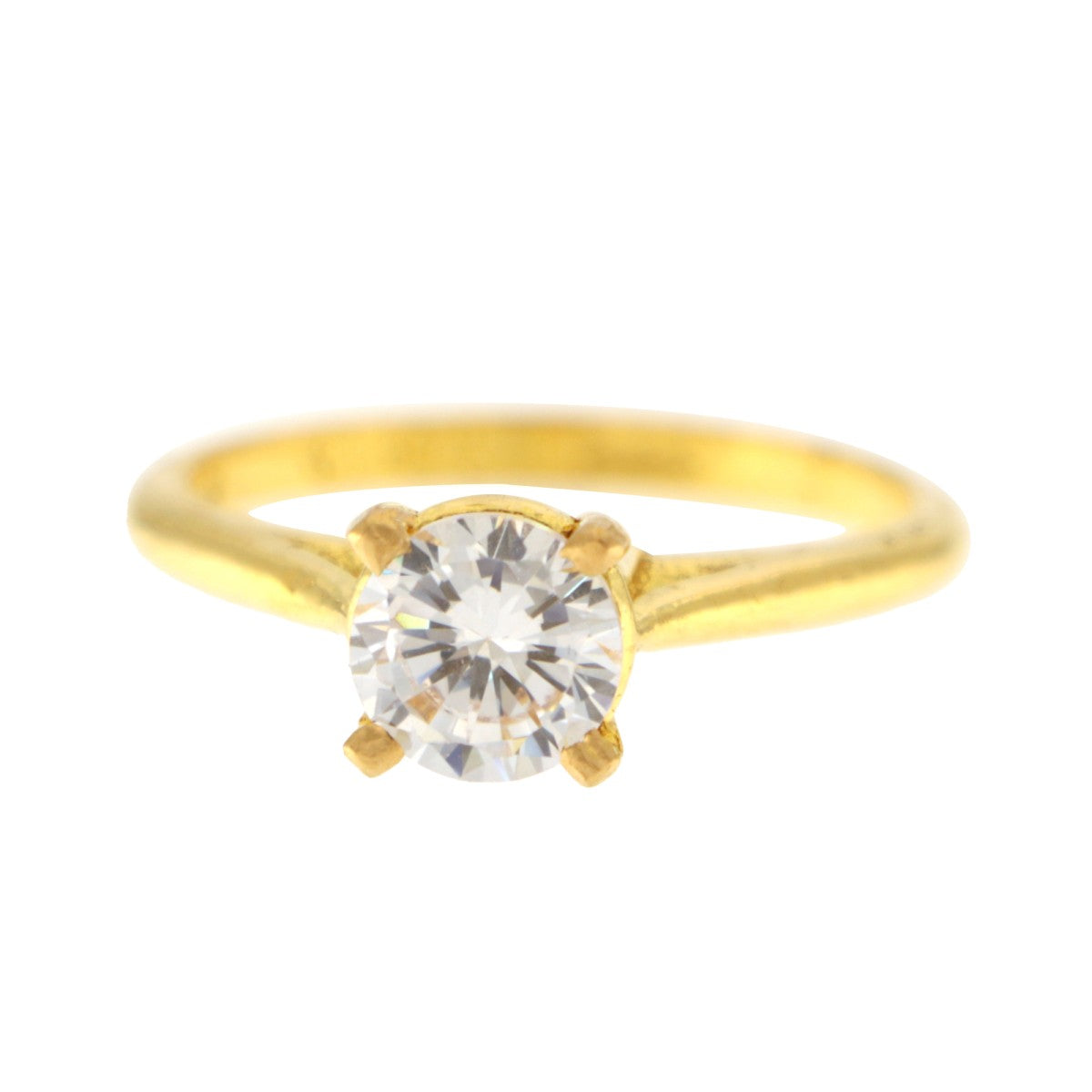 22ct Gold Solitaire Ring | 4.18g - A117466