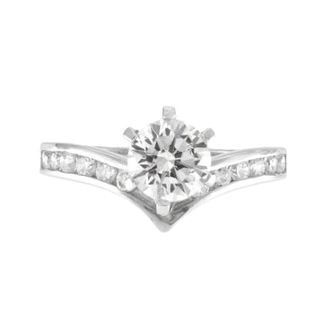925 Sterling Silver Solitaire Ring - A117502-7