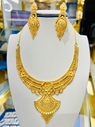 22ct Gold Necklace Set | Weight 46.95g - A117736