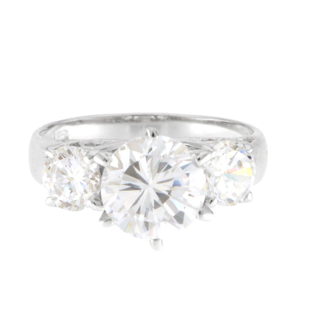 925 Sterling Silver Solitaire Ring - A117949-3