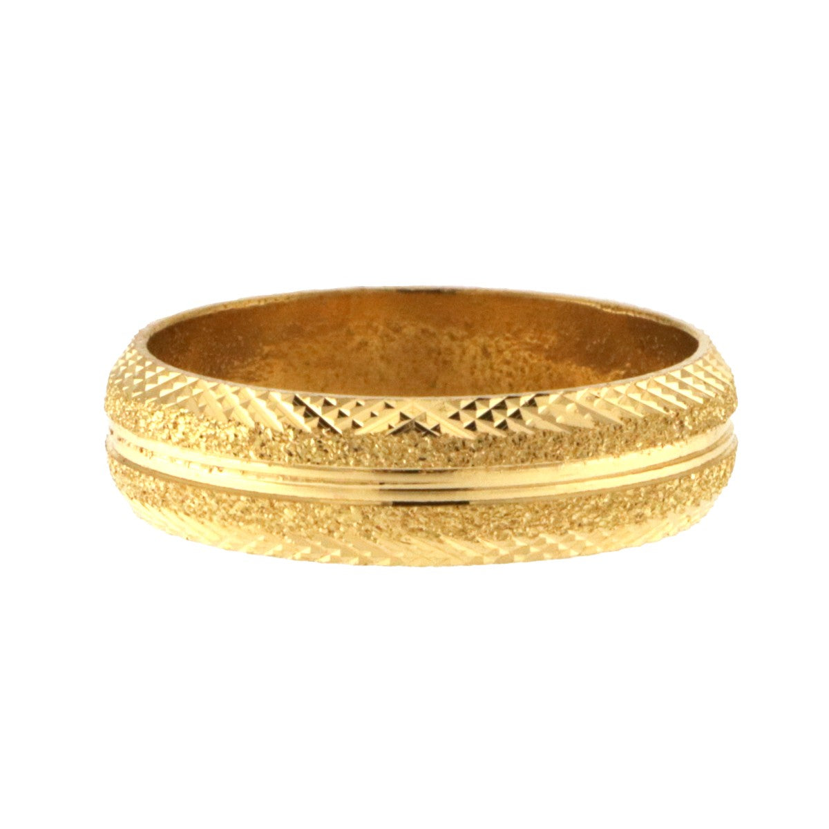 22ct Gold Wedding Band | Size U1/2 - A117967