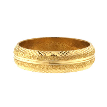 22ct Gold Wedding Band | Size U1/2 - A117967