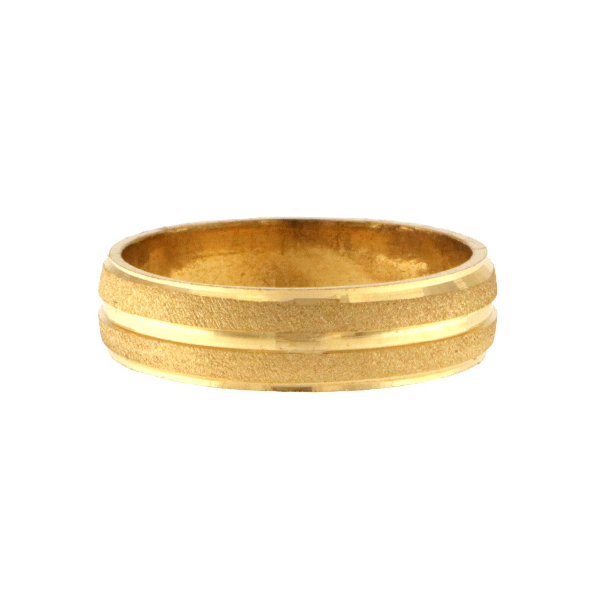 22ct Gold Wedding Band | Size P - A117968