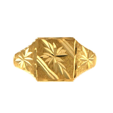 22ct Gold Ring | Size R1/2 - A117982