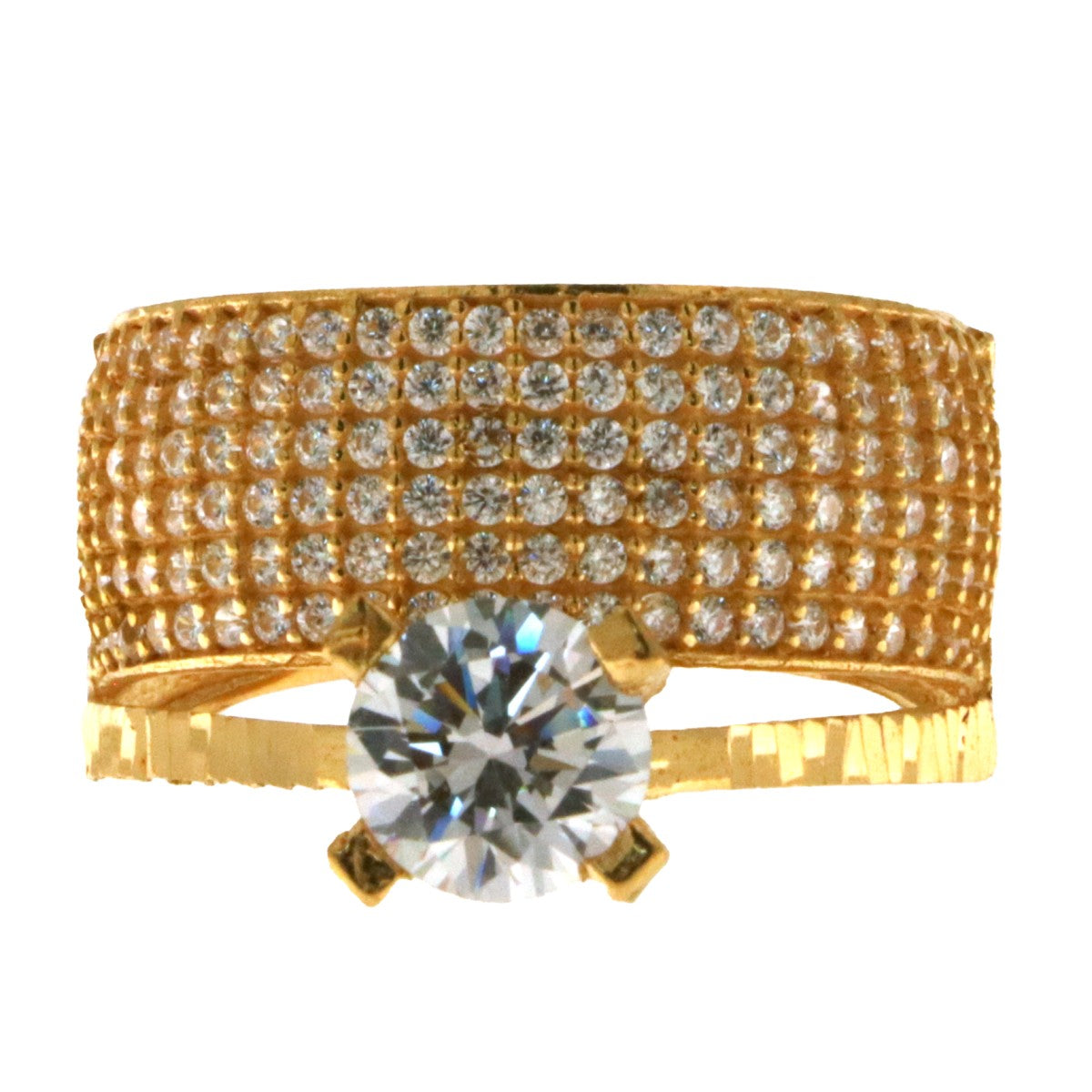 22ct Gold Solitaire Ring | 6.31g - A117988