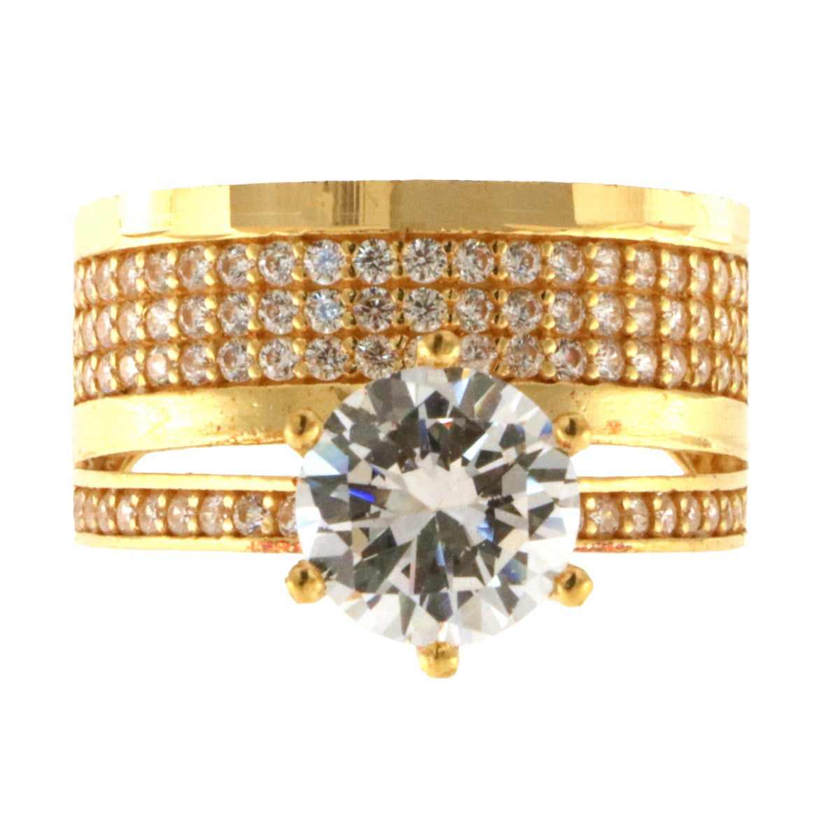 22ct Gold Solitaire Ring | 5.83g - A117992