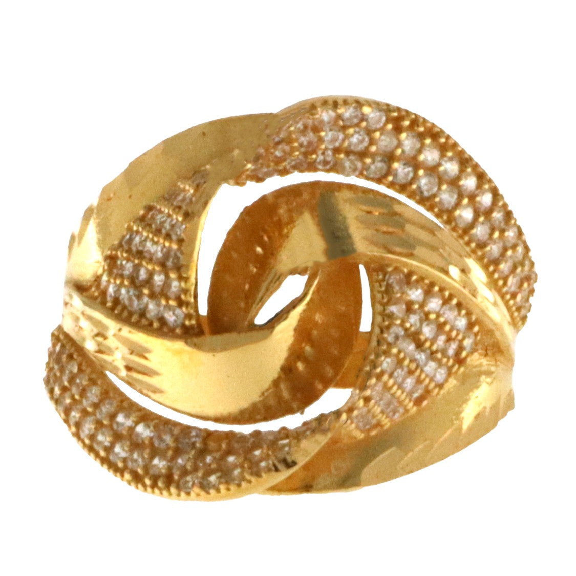 22ct Gold Ring | Size P1/2 - A118009