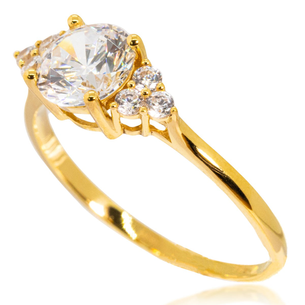 22ct Gold Cluster Ring - A118228-1