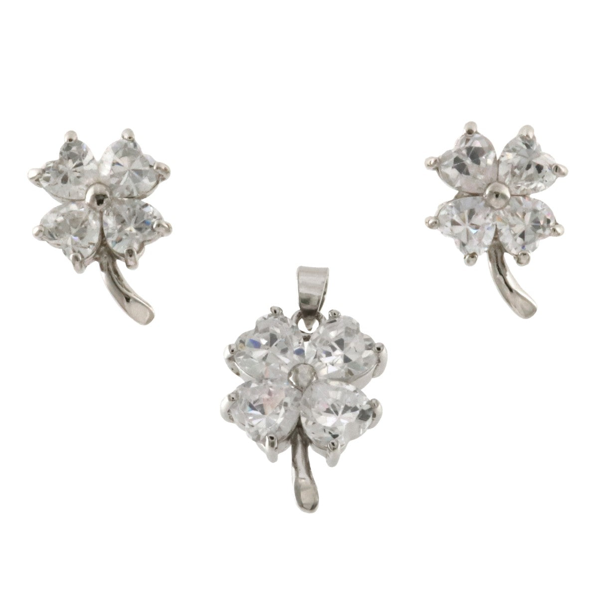925 Sterling Silver Pendant Set - A118671