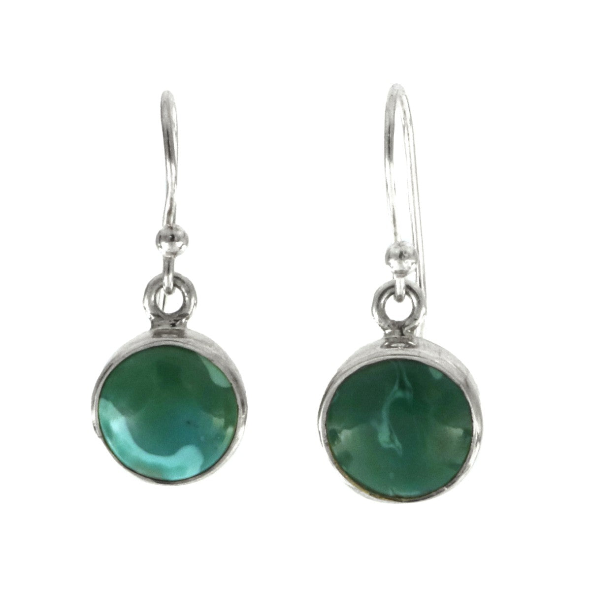 925 Sterling Silver Turquoise Earrings - A118676
