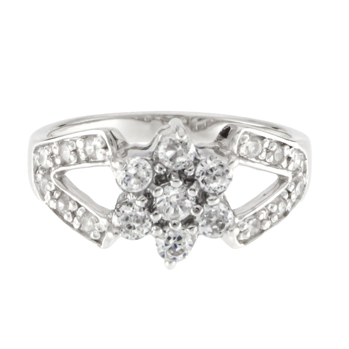 925 Sterling Silver CZ Ring - A118729-2