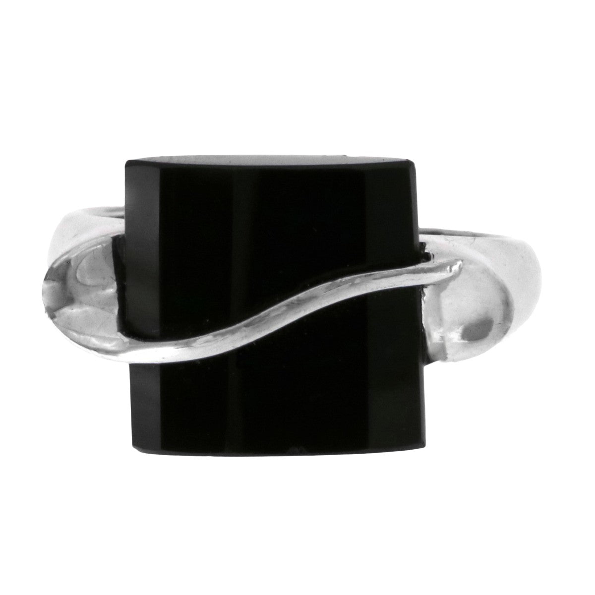 925 Sterling Silver Onyx Ring - A118751