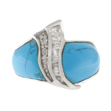 925 Sterling Silver Turquoise Ring - A118762