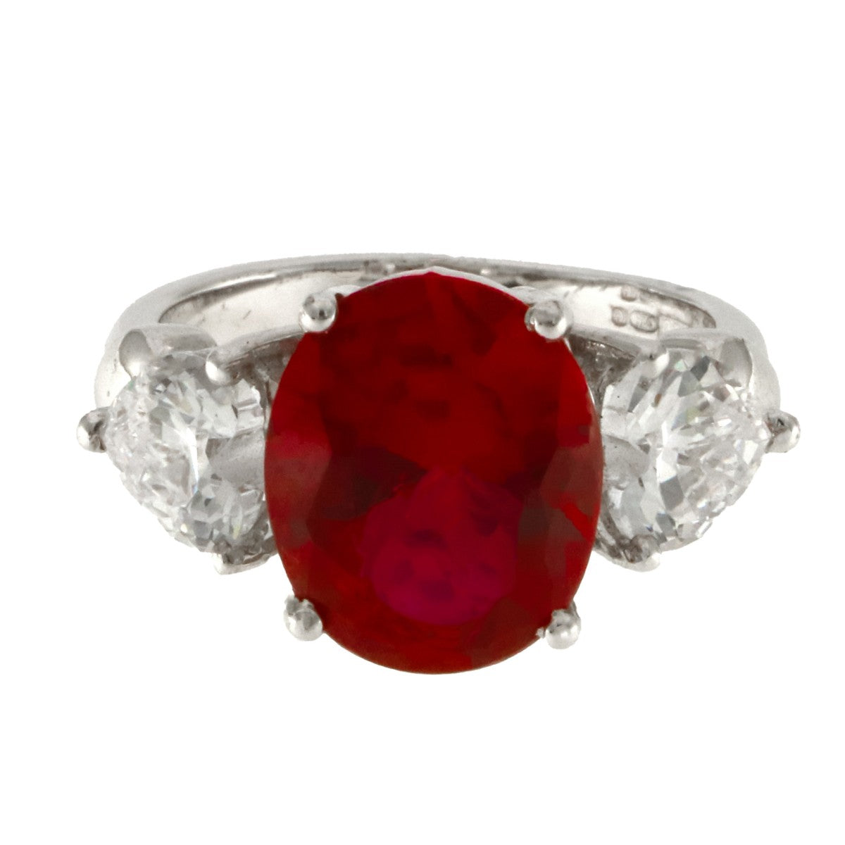 925 Sterling Silver CZ Ring - A118784-1