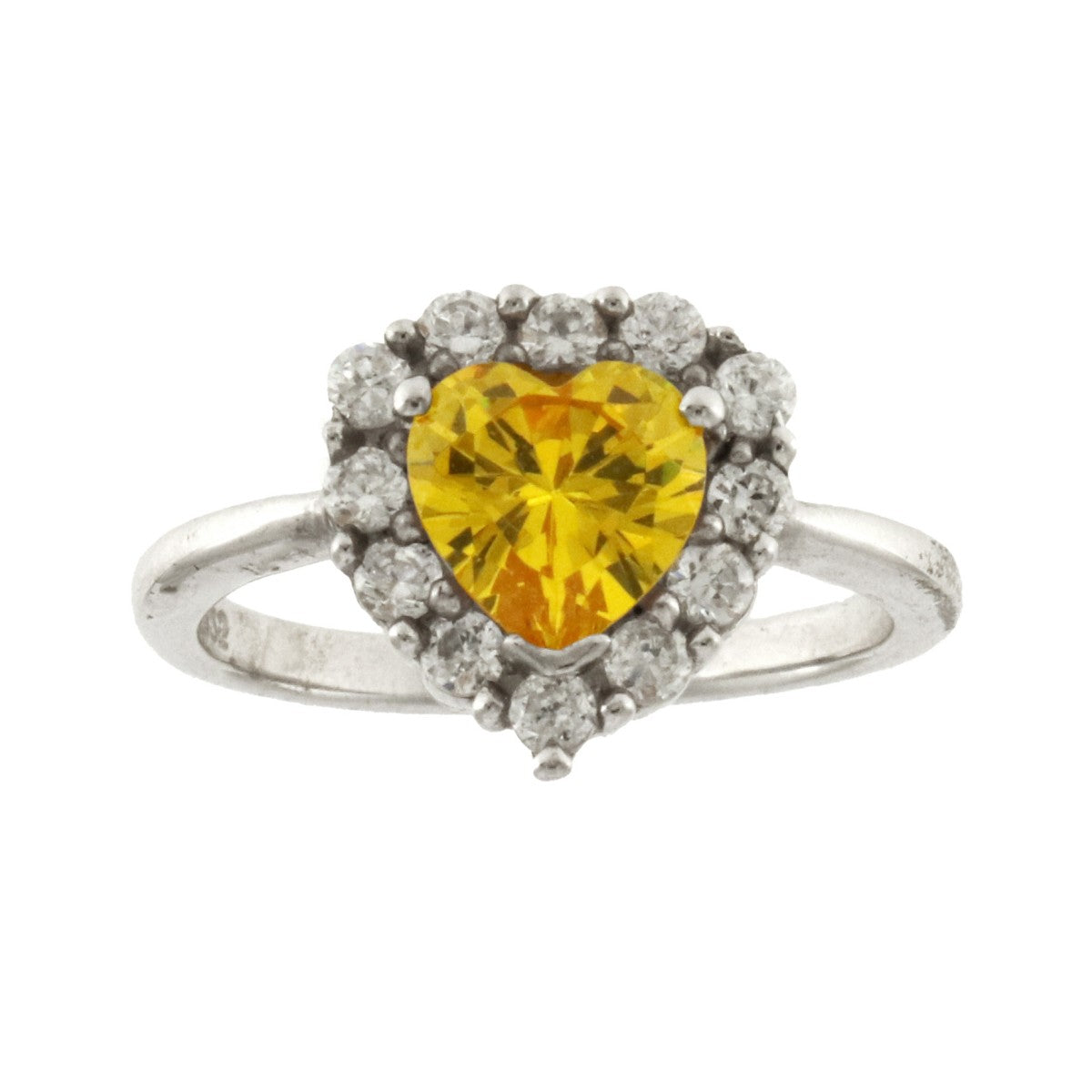 925 Sterling Silver Heart Ring - A118794-1