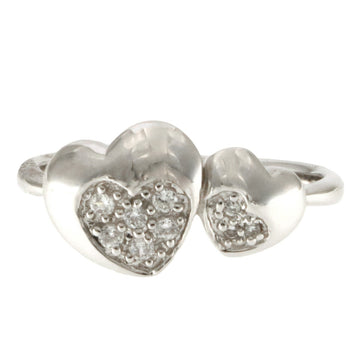925 Sterling Silver Heart CZ Ring - A118798-2