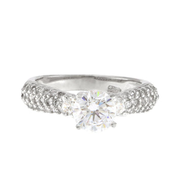 925 Sterling Silver Solitaire Ring - A119033-1