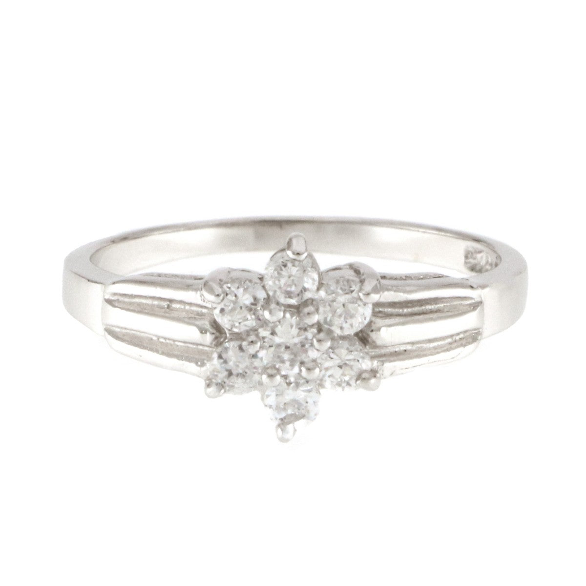 925 Sterling Silver Cubic Zirconia Ring - A119039