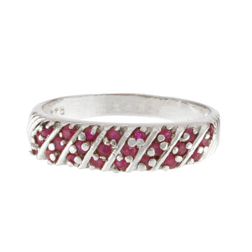 925 Sterling Silver Cubic Zirconia Ring - A119040