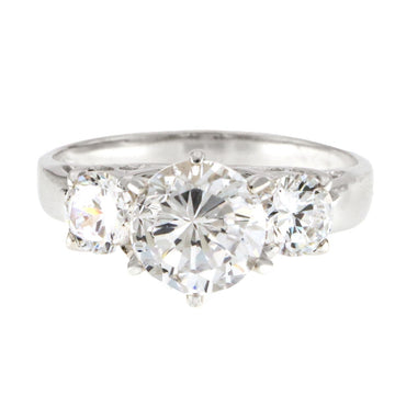 925 Sterling Silver Solitaire Ring - A119042-4