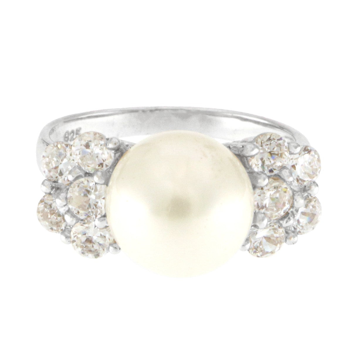 925 Sterling Silver CZ Ring - A119053-1
