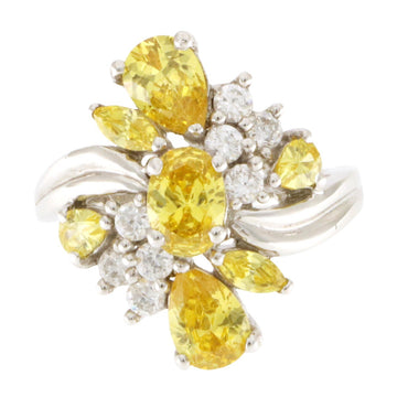 925 Sterling Silver CZ Ring - A119070-1