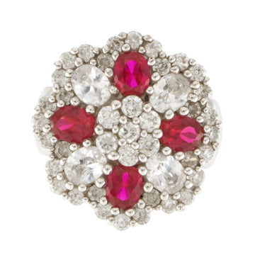 925 Sterling Silver CZ Ring - A119078