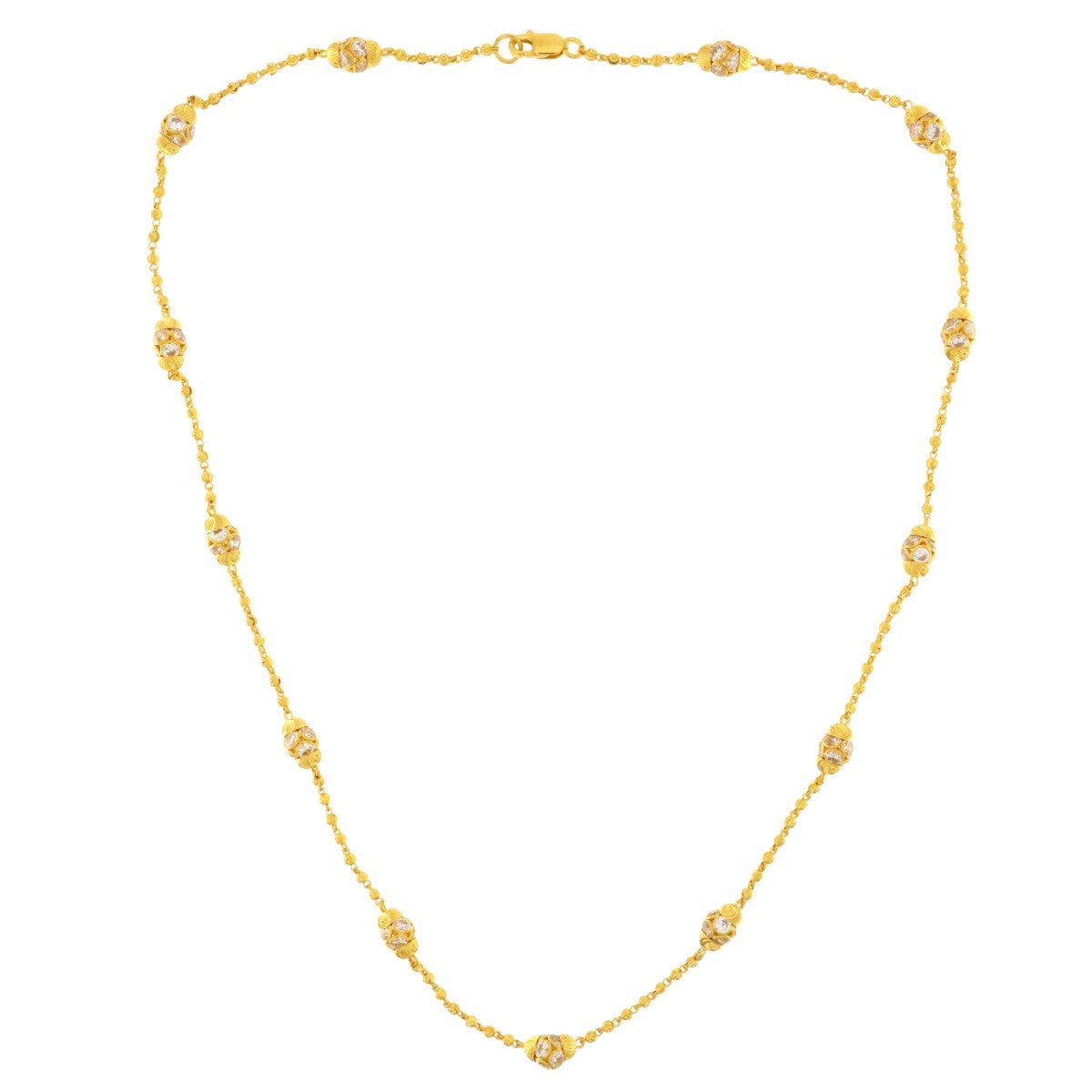 22ct Gold Necklace/Mala - A119112