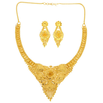 22ct Gold Necklace Set - A119281