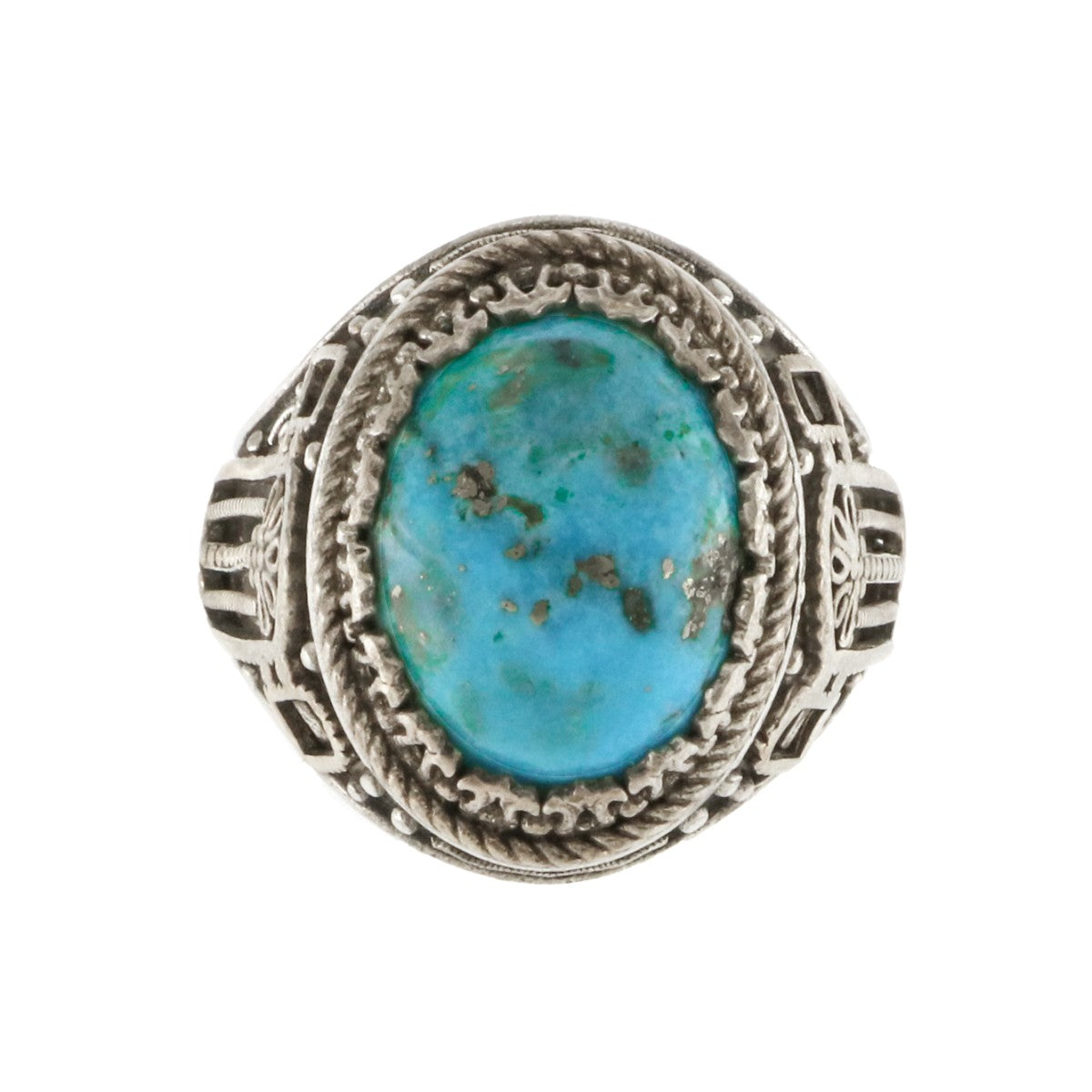 925 Sterling Silver Turquoise Ring - A119470