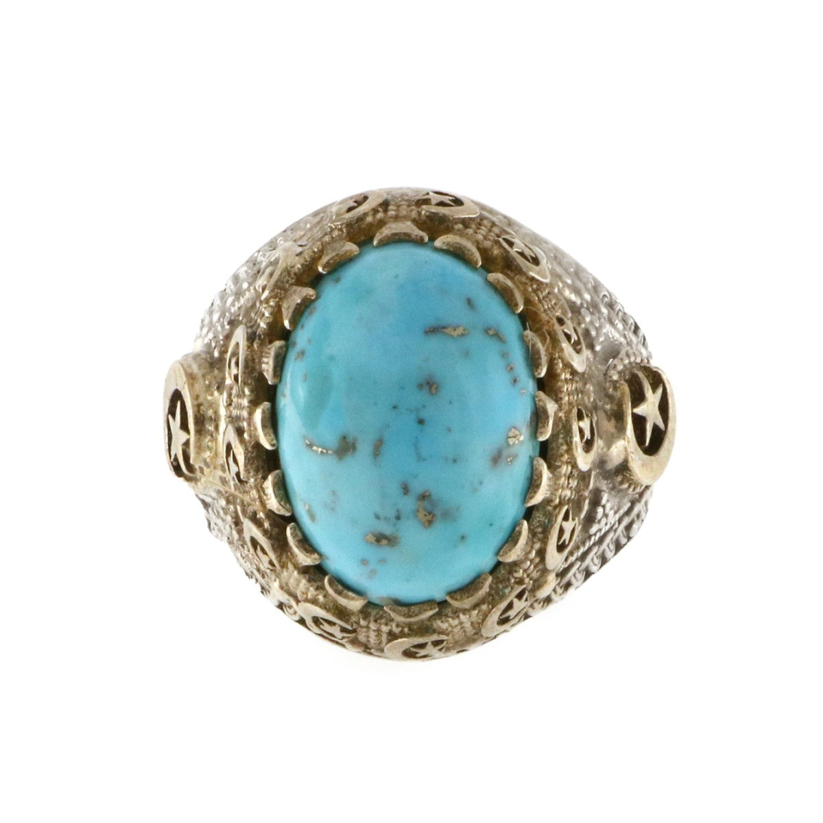 925 Sterling Silver Turquoise Ring - A119473