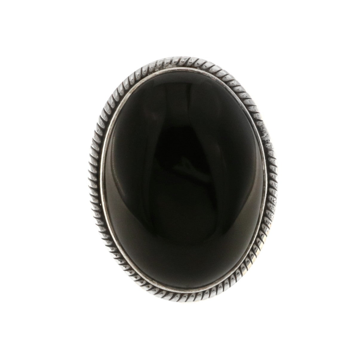 925 Sterling Silver Onyx Ring - A119499