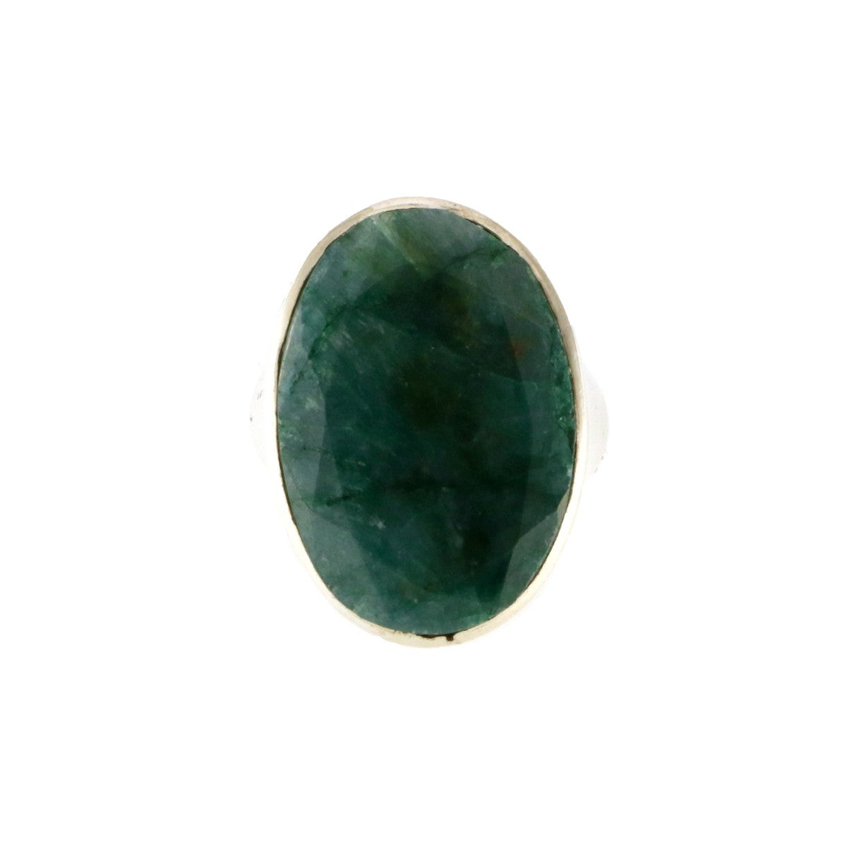 Emerald Sterling Silver Ring - A119532
