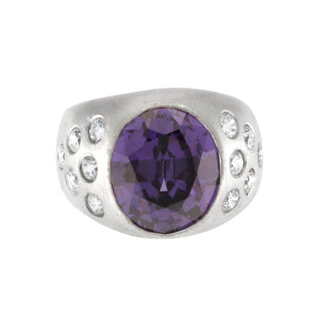 Amethyst 925 Sterling Silver Ring - A119537