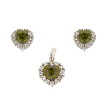 925 Sterling Silver Pendant Set - A119643